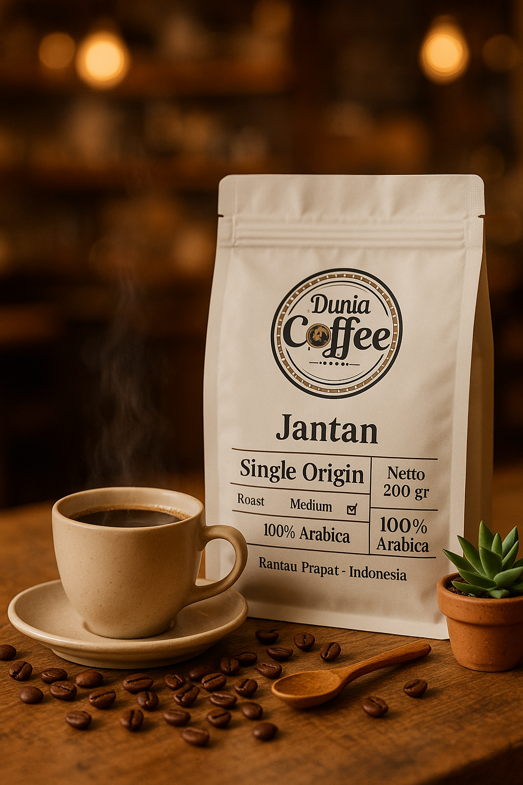 Jantan - Biji Kopi Arabica Mandheling Premium dari Dunia Coffee Shop